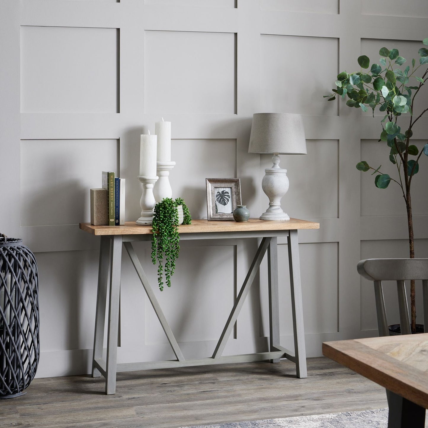 Uthina Table Lamp Neutral Interiors