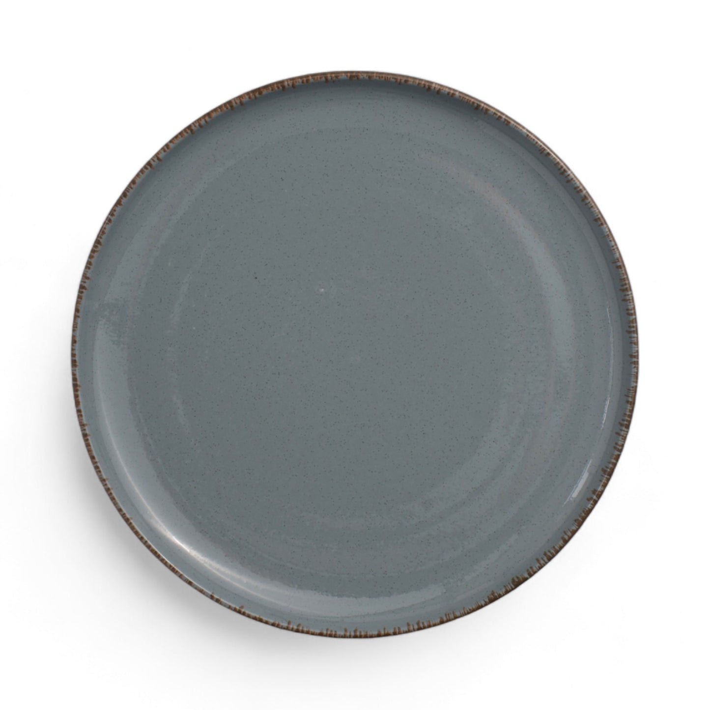 Porcelain Dinner Plate - Sanday Series, Slate Grey - 27cm Diameter