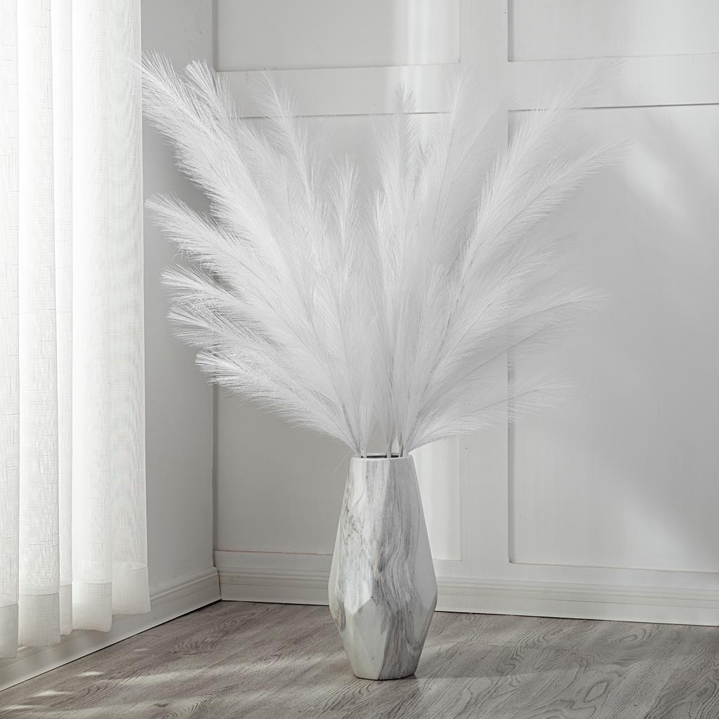 XL Faux Pampas Grass 120cm Tall Boho Wedding Decor Large Tall Pampas