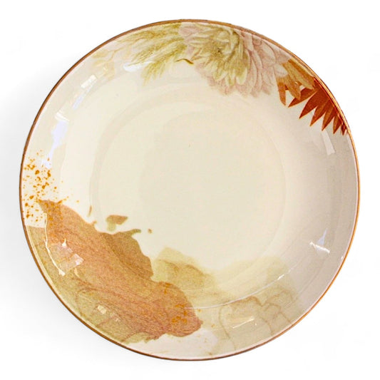 Porcelain Pasta Bowl - Rochelle, Bloom - 25cm Diameter
