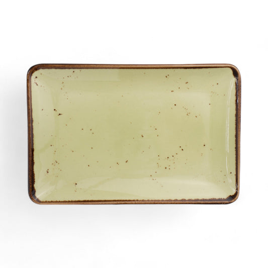 Porcelain Serving Plate - Fairlie, Sandstone - 30x22cm