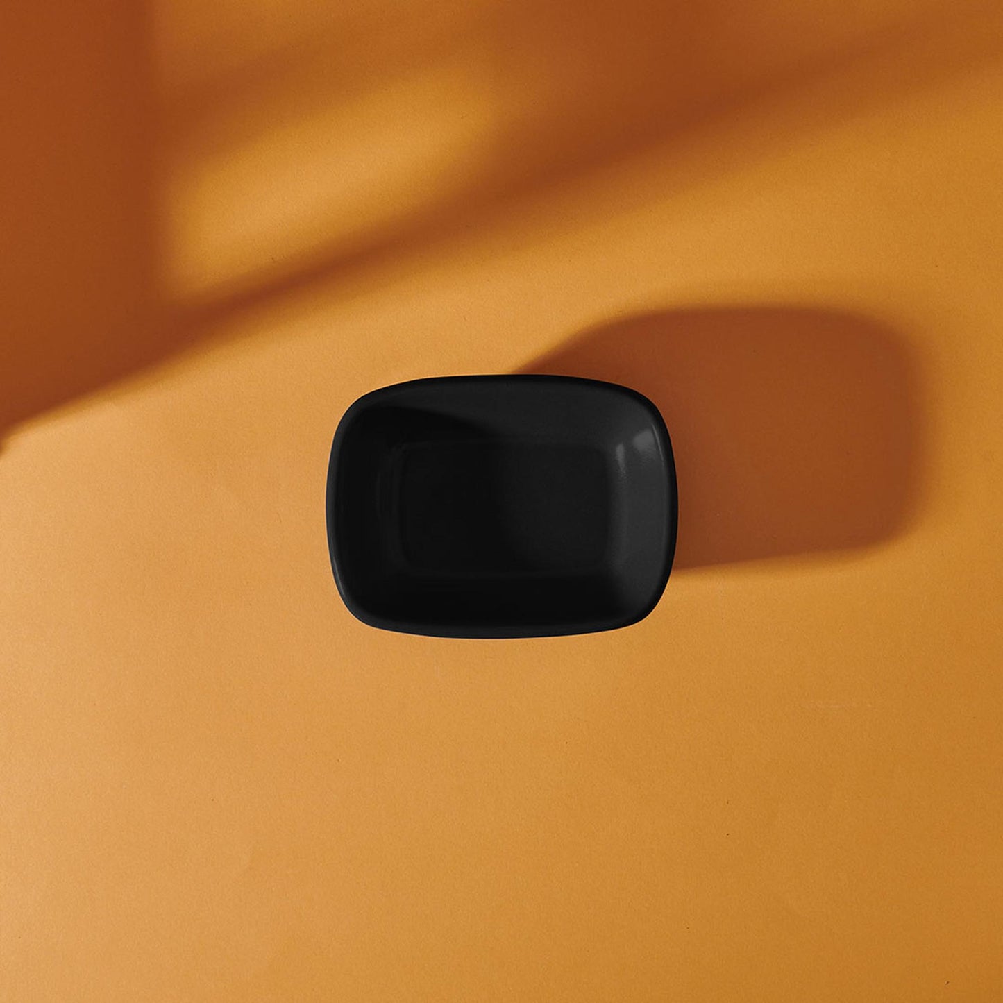 Ceramic Snack Dish – Portland, Matte Black – 13x6cm